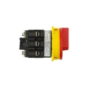 Eaton 3-Pole Flush Isolator Switch, IP65, 63A, 30 kW, 440V AC, Panel Mount, Red Handle IP65