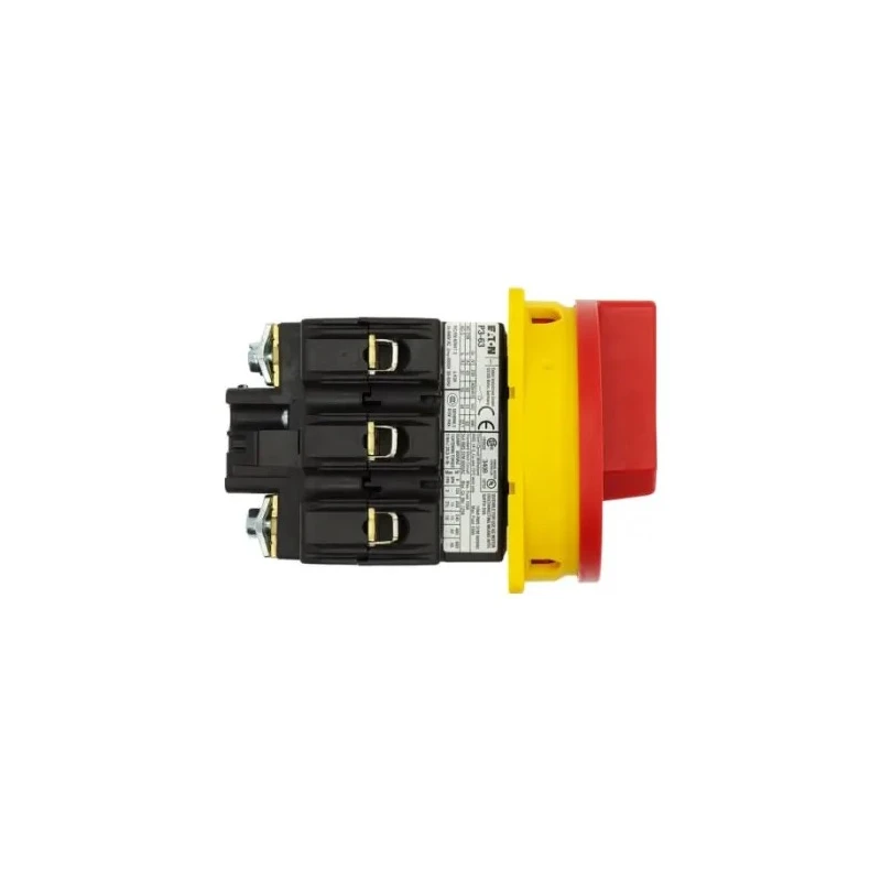 Eaton 3-Pole Flush Isolator Switch, IP65, 63A, 30 kW, 440V AC, Panel Mount, Red Handle IP65