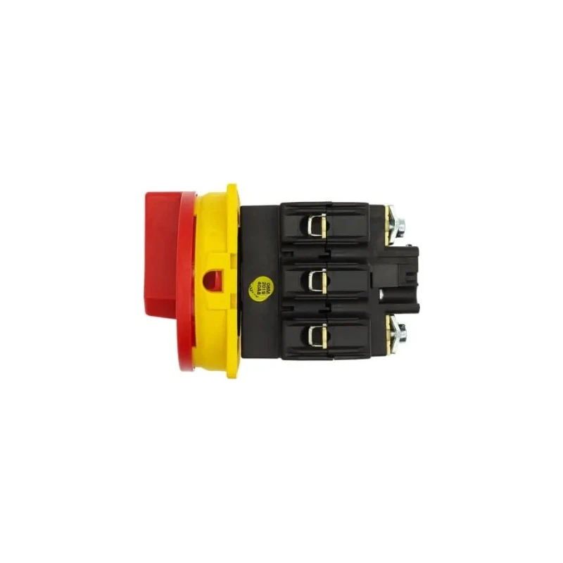 Eaton 3-Pole Flush Isolator Switch, IP65, 63A, 30 kW, 440V AC, Panel Mount, Red Handle IP65