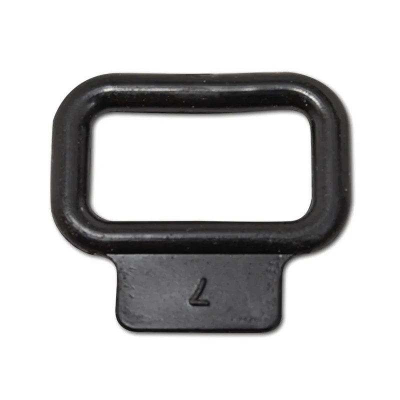 HellermannTyton Black Polyvinyl Chloride Cable Clip Screw Fixing 48 mm Length 15.5 mm Width 25 mm Depth 201-20030 R3-PVC-BK