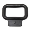 HellermannTyton Black Polyvinyl Chloride Cable Clip Screw Fixing 48 mm Length 15.5 mm Width 25 mm Depth 201-20030 R3-PVC-BK