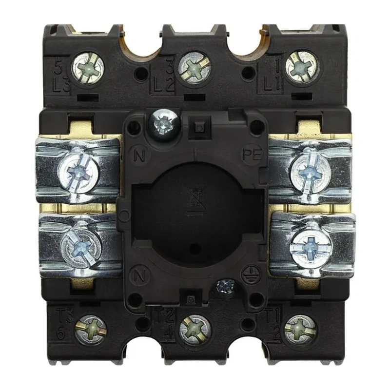 Eaton 3-Pole Panel Mount Isolator Switch, IP65, 32A, 55 kW, Red Handle, P3-100 Series 