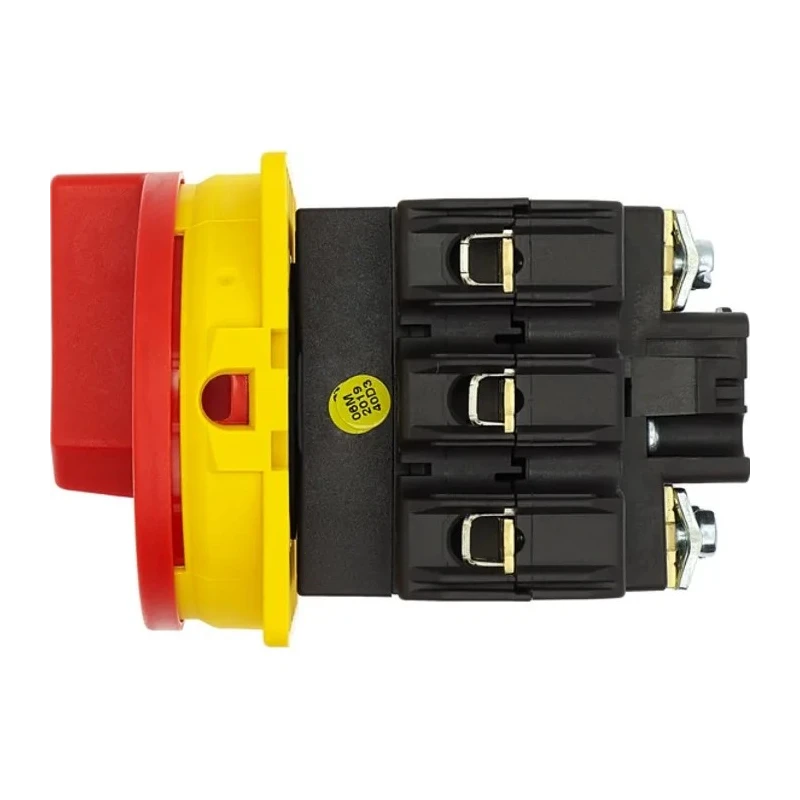 Eaton 3-Pole Panel Mount Isolator Switch, IP65, 32A, 55 kW, Red Handle, P3-100 Series 