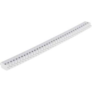 CAMDENBOSS CTB7000 Series PCB Terminal Block 36-Contact 5 mm Pitch 1 Row 22A 300V Polycarbonate CTB7000/36