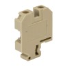 Weidmüller SAK Series Feed Through Terminal Block Brown, 10mm² Cable CSA, 1-Level, Screw Termination, 57A 0110060000
