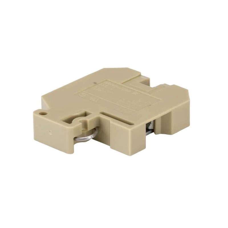 Weidmüller SAK Series Feed Through Terminal Block Brown, 10mm² Cable CSA, 1-Level, Screw Termination, 57A 0110060000