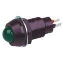Marl 651 Series Green Panel Mount Indicator, 230V AC, 3mA, IP67, LED Panel Indicator 651-114-76-08
