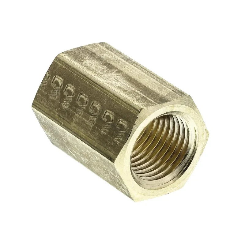 Legris Pneumatic Brass Pipe Fitting Threaded Coupler Female G 1/4 in to Female G 1/4 in 0155 13 13