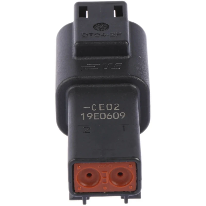 Deutsch DT Automotive Connector Female Black Cable 2 Way Crimp Termination DT04-2P-CE02