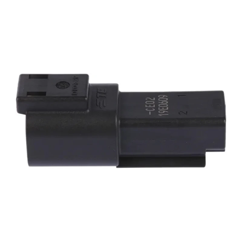 Deutsch DT Automotive Connector Female Black Cable 2 Way Crimp Termination DT04-2P-CE02