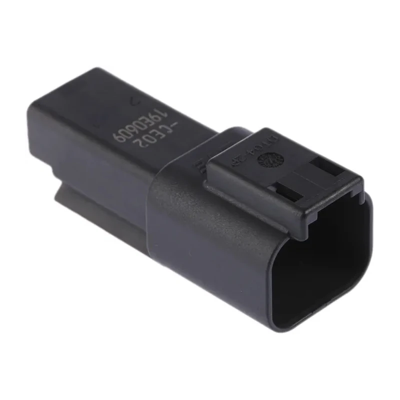 Deutsch DT Automotive Connector Female Black Cable 2 Way Crimp Termination DT04-2P-CE02