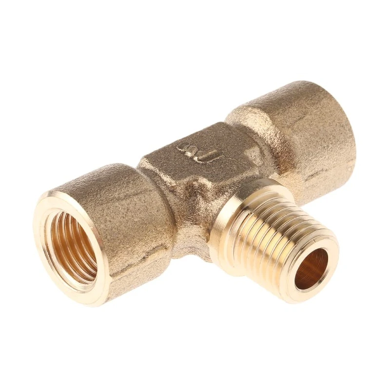 Legris Pneumatic Fitting Brass Pipe Fitting Branch Tee Female G 1/4 in to Female BSPP 1/4 in 0158 13 13