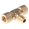 Legris Pneumatic Fitting Brass Pipe Fitting Branch Tee Female G 1/4 in to Female BSPP 1/4 in 0158 13 13