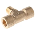 Legris Pneumatic Fitting Brass Pipe Fitting Branch Tee Female G 1/4 in to Female BSPP 1/4 in 0158 13 13