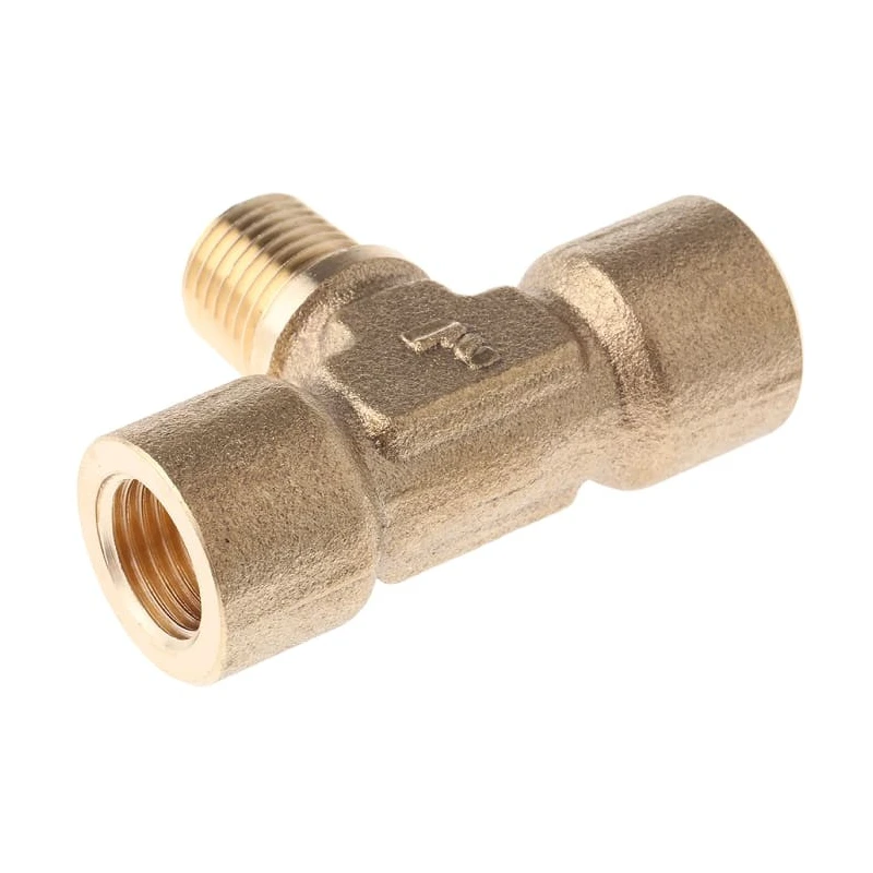 Legris Pneumatic Fitting Brass Pipe Fitting Branch Tee Female G 1/4 in to Female BSPP 1/4 in 0158 13 13