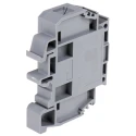 Entrelec M Series 1-Level Fused DIN Rail Terminal Grey, 10mm², 6mm², Screw Termination, 750V, 10A 1SNA115377R2400