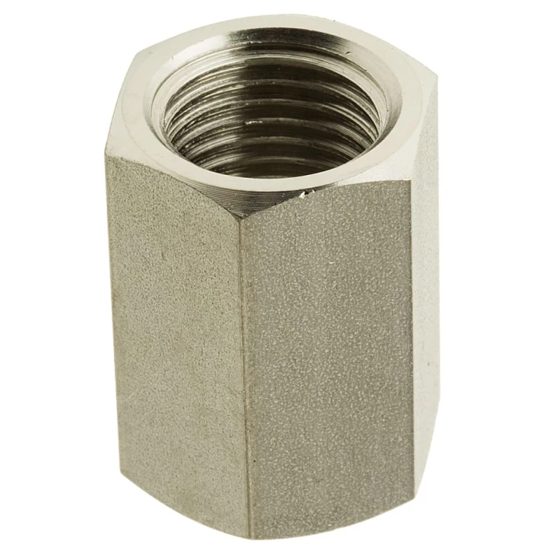 Legris Pneumatic Stainless Steel Pipe Fitting Straight Hexagon Coupler Female G 1/4 in x Female G 1/4 in 1855 13 13