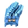 Entrelec SNA Series DIN Rail Terminal Block Blue, 4mm² Cable CSA, 1-Level, Screw Termination 1SNA125116R0100