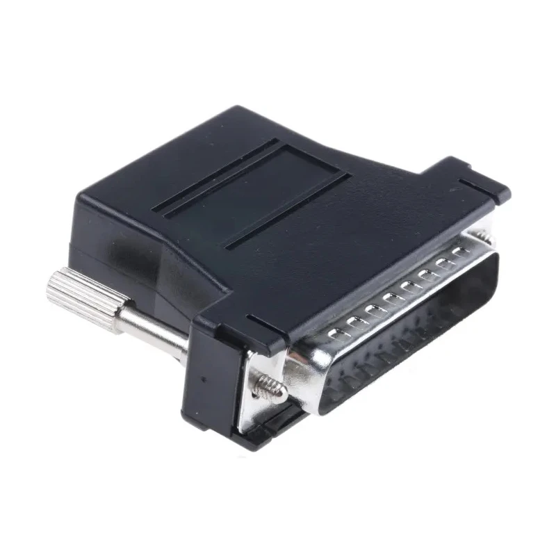 RS PRO 25-Way D-Sub to Male Male RJ45 Female Female D-Sub Adapter 15mm 818-716