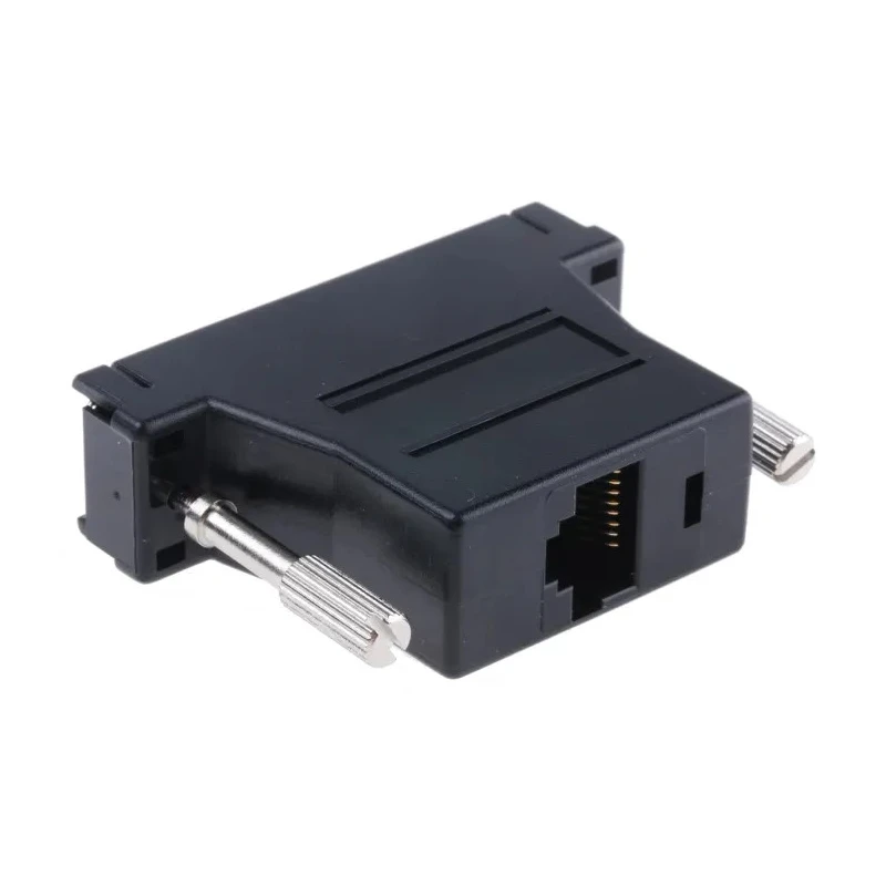RS PRO 25-Way D-Sub to Male Male RJ45 Female Female D-Sub Adapter 15mm 818-716