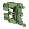 Entrelec SNA Series DIN Rail Terminal Block Green, 4mm² Cable CSA, 1-Level, Screw Termination, 32A Current 1SNA105001R2700