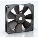 ebm-papst 4400 F Series Compact High-Performance Axial Fan, 12V DC, 720 mW, 72 m³/h, IP20, 119 mm Square Frame 
