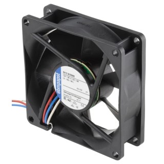 ebm-papst 8400 N Series Axial Fan 12V DC 1.4W 58m³/h IP68 80mm x 80mm x 25mm MPN 
