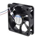 ebm-papst 600 F Series Ball Bearing DC Axial Fan, Rectangular Frame, 12V DC, 1 W, 27 m³/h, 3900 RPM, 60 mm x 60 612 F/2-638