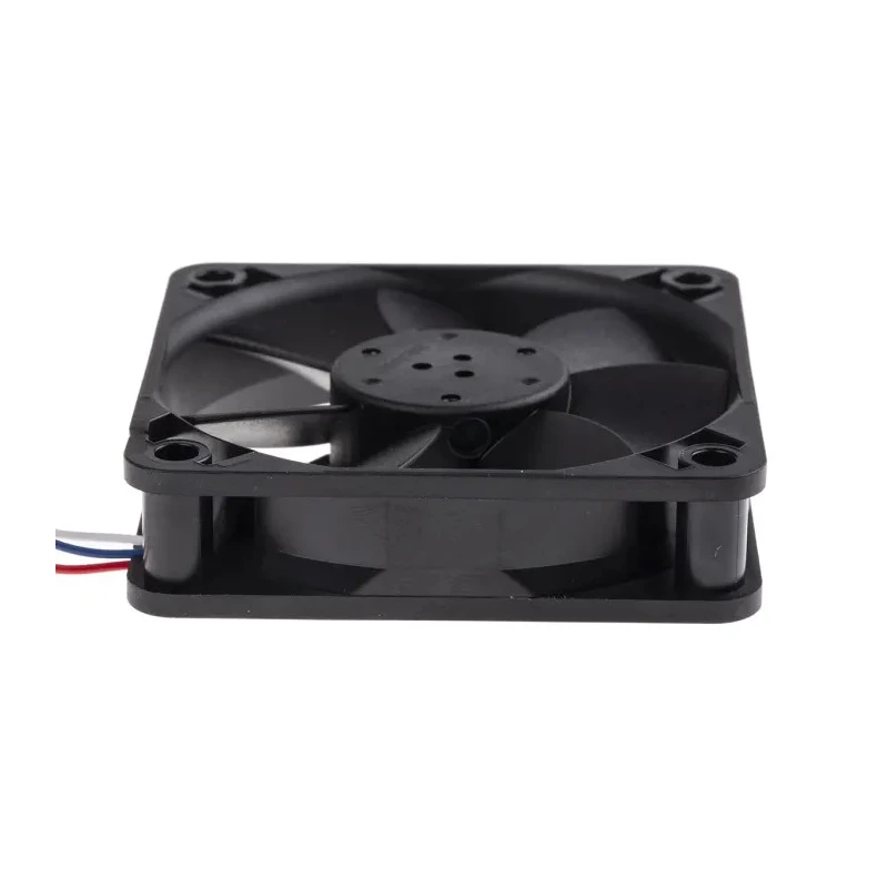 ebm-papst 600 F Series Ball Bearing DC Axial Fan, Rectangular Frame, 12V DC, 1 W, 27 m³/h, 3900 RPM, 60 mm x 60 612 F/2-638