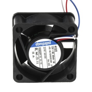 ebm-papst 400 Series Sleeve Bearing DC Axial Fan 12V DC 1W 70mA 10m³/h 40x40x20 mm 412/2-036