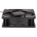 ebm-papst 8400 N Series DC Axial Fan, 12V DC, 78 m³/h Air Flow, 2.2 W Power, IP68, 80 mm Frame, Model 