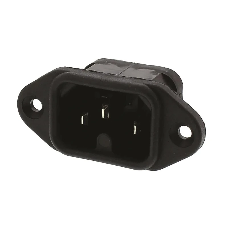 Bulgin C16 Straight Flange IEC Connector, 250V, 10A PX0590/63