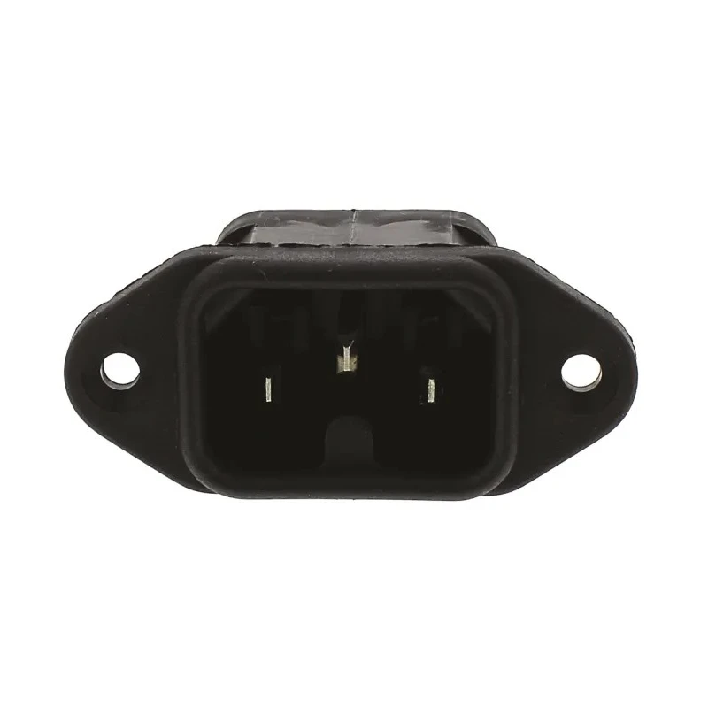 Bulgin C16 Straight Flange IEC Connector, 250V, 10A PX0590/63