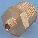 Legris Pneumatic Fitting Brass Pipe Fitting Straight Threaded Adapter Male R 3/4 in to Male R 3/4 in 0121 27 27