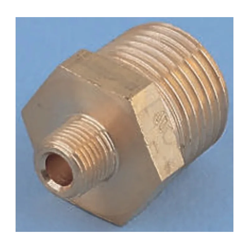 Legris Pneumatic Fitting Brass Pipe Fitting Straight Threaded Adapter Male R 3/4 in to Male R 3/4 in 0121 27 27