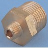 Legris Pneumatic Fitting Brass Pipe Fitting Straight Threaded Adapter Male R 3/4 in to Male R 3/4 in 0121 27 27