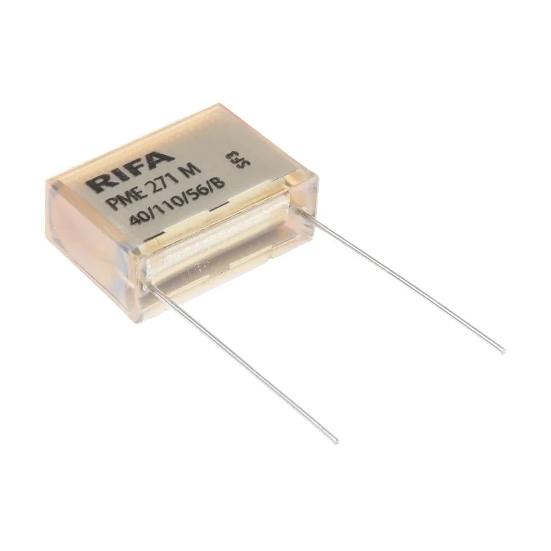 KEMET Paper Capacitor 220nF X2 Suppression Class Through Hole 275V AC 275V DC 110°C PME271