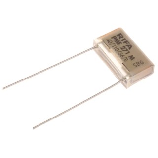 KEMET PME271 Paper Capacitor 10nF 275V AC 275V DC Through Hole Metallised Paper Safety X2 Class 