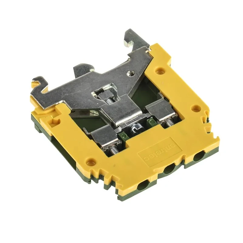 Entrelec SNA Series Earth Terminal Block Yellow Green, 2.5mm² Cable CSA, 1-Level, Screw Termination 1SNA165488R2700