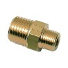 Legris Pneumatic Fitting Brass Pipe Fitting Straight Threaded Male R 3/4 in to Male R 3/8 in Adapter 0121 27 17