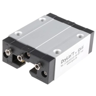 Igus Linear Guide Carriage drylin T Series Aluminium Carriage 90mm Length 70mm Width Static Load Rating 10kN TW-01-25