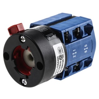 Kraus & Naimer 3 Position 60° Cam Switch, Panel Mount, 20A, IP40, Model CG8.A211/GBA001.*FT
