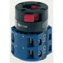 Kraus & Naimer Cam Switch 3 Position 4 Poles 60° Throw 32A Panel Mount CA25.A213/GBA001.*FT