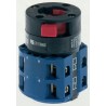Kraus & Naimer Cam Switch 2 Position 60° 32A Panel Mount 4 Poles CA25.A203/GBA001.*FT