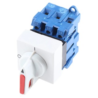Kraus & Naimer 3-Pole Surface Isolator Switch IP65, 25A, 5.5W