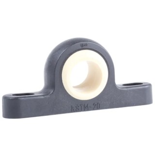 Igus Maintenance Free Pillow Block Bearing, 20 mm Inside Diameter, Igumid G Material, 98mm Length, KSTM-20