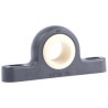 Igus Maintenance Free Pillow Block Bearing, 20 mm Inside Diameter, Igumid G Material, 98mm Length, KSTM-20