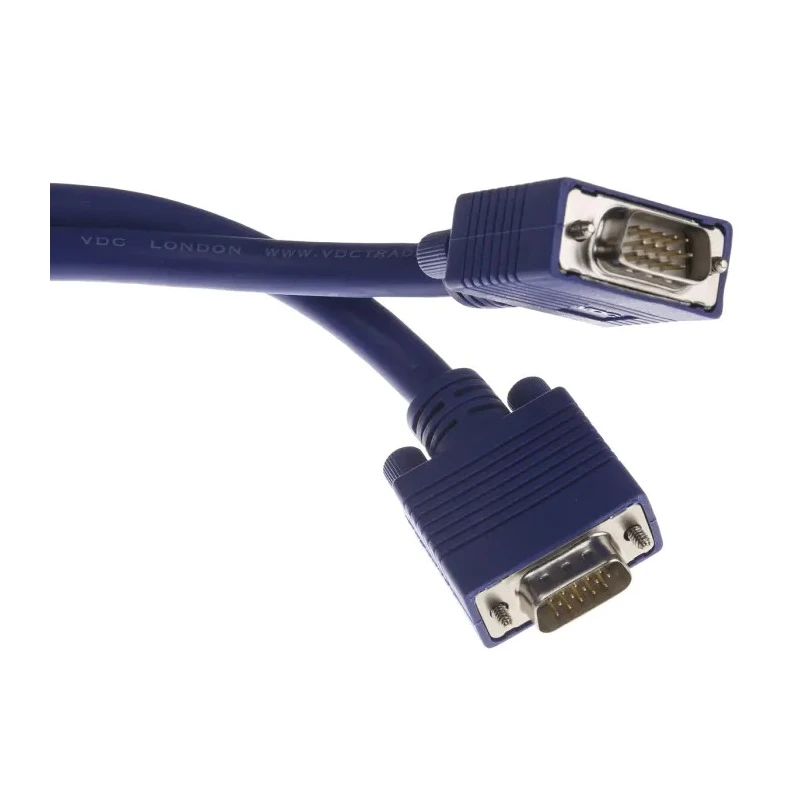 Van Damme Male VGA to Male VGA Cable 15 m Blue 30V 104-241-215