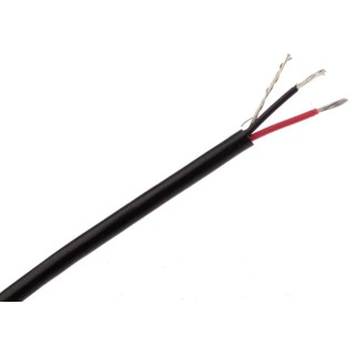 Belden Screened Audio Cable Black 304 m Stranded Tin Copper Conductors PVC Jacket 75°C 8451 0101000