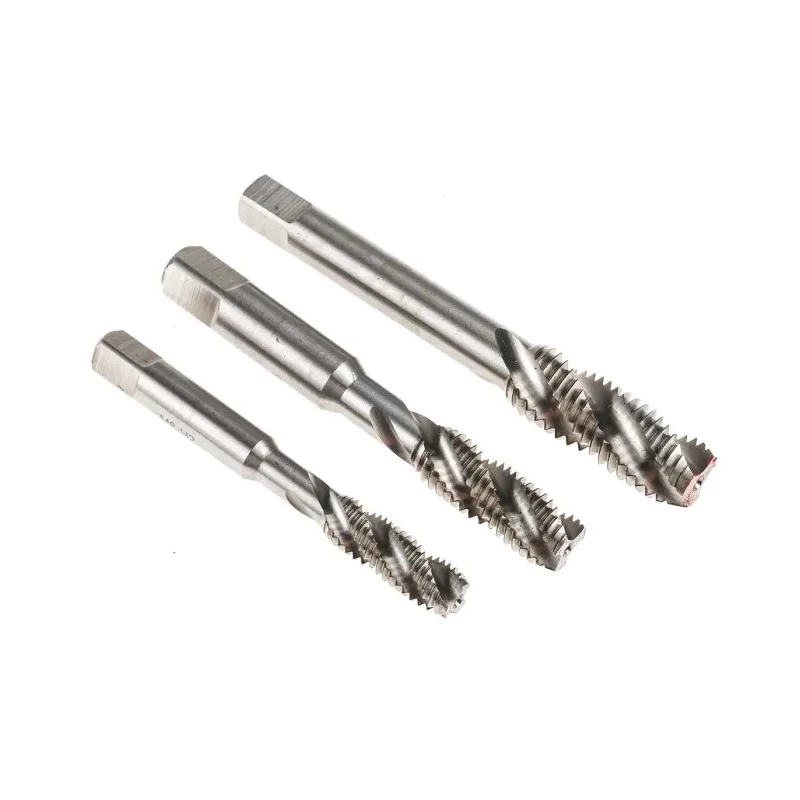 RS PRO Metric Thread Tap Set M3 to M12, Spiral Flute, Hand Tap, HSS, ISO Standard 427-931